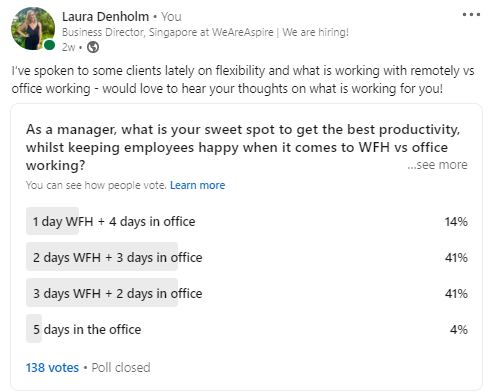 LinkedIn post