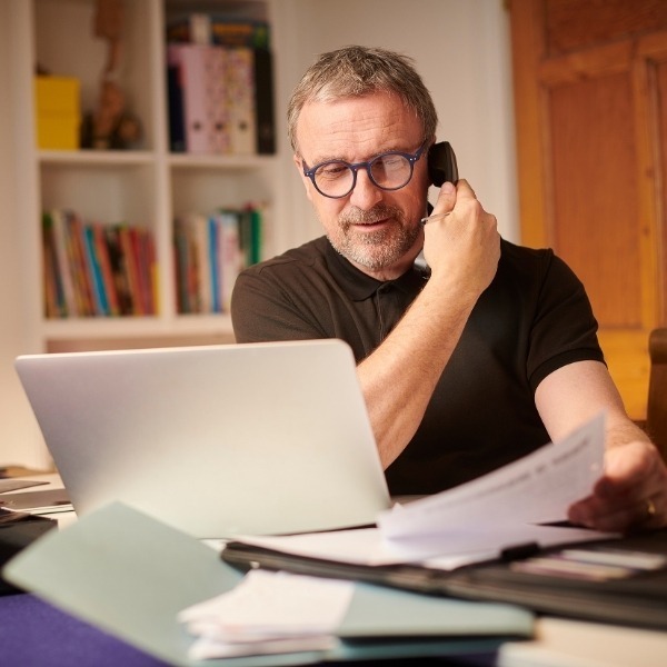 Hiring Manager on Phone