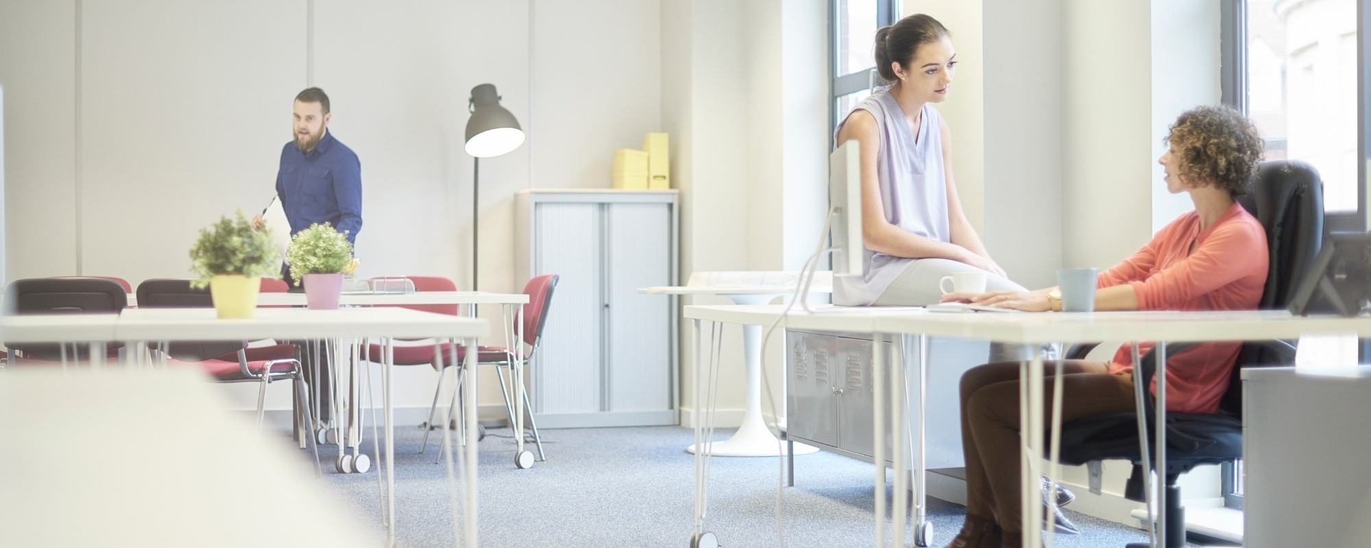 Conversation in Office